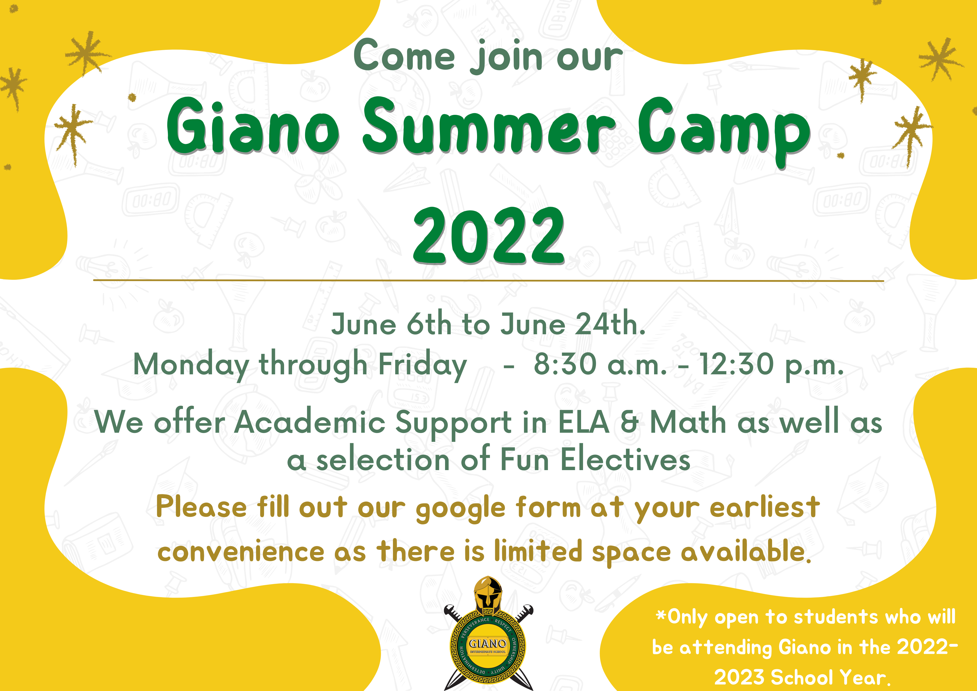 Giano Summer Camp